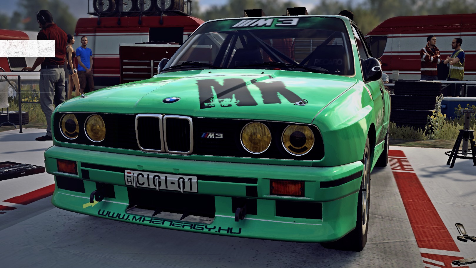 Varga Cigány zoltán BMW M3 E30