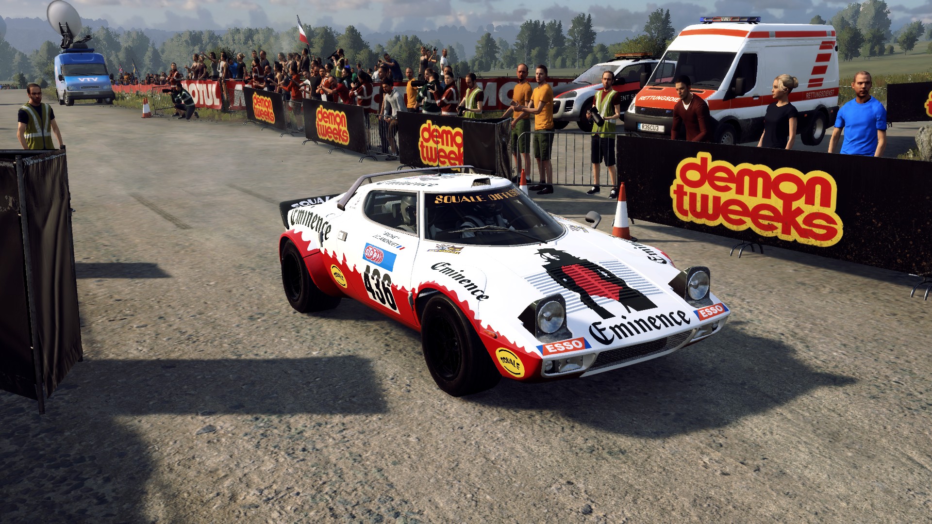 Lancia Stratos Eminence livery for Dirt Rally 2.0